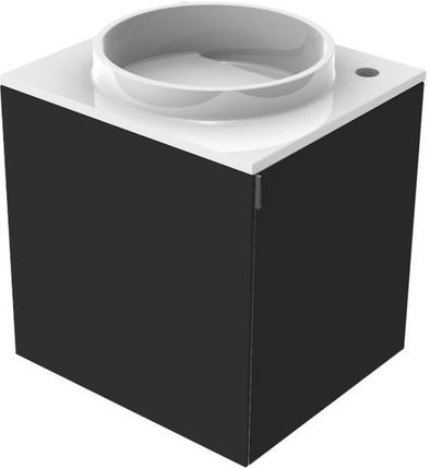 Emco Asis umywalka toaletowa z szafką pod umywalkę z 1 drzwiami 958227510