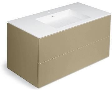 Cosmic Block umywalka z szafką 2 szuflady WJC779M0007140 779121803140140
