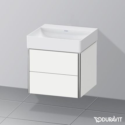Duravit DuraSquare umywalka z szafką pod umywalkę XSquare z 2 szufladami 2353500070+XS416001818