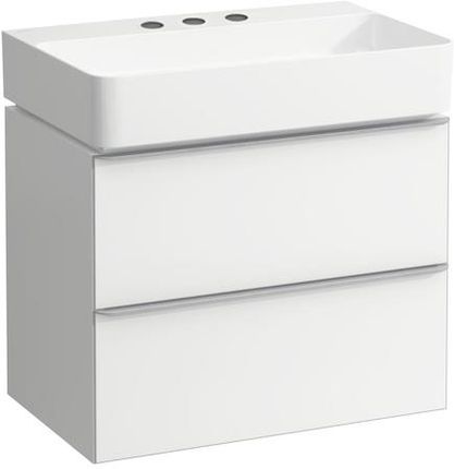 Laufen VAL umywalka z szafką pod umywalkę Space z 2 szufladami H8102844001581+H4101621601001