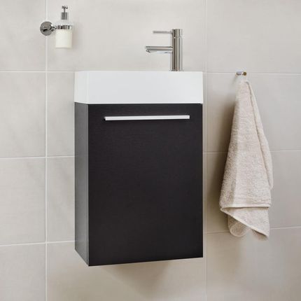 Treos Serie 900 umywalka toaletowa z szafką pod umywalkę z 1 drzwiami 900.05.0406