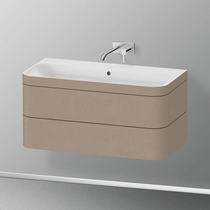 Duravit Happy D.2 Plus umywalka z szafką pod umywalkę z 2 szufladami HP4638N7575