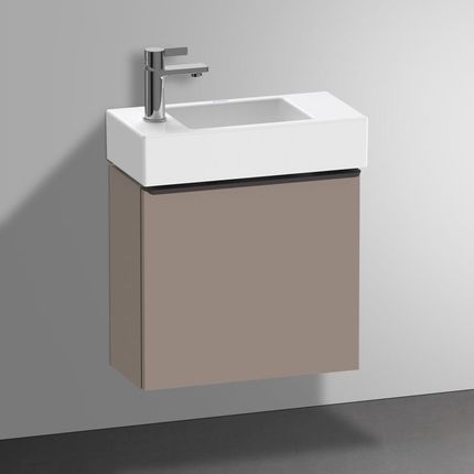 Duravit Vero Air umywalka toaletowa z szafką pod umywalkę D-Neo z 1 drzwiami 0724500009+DE4219R4343