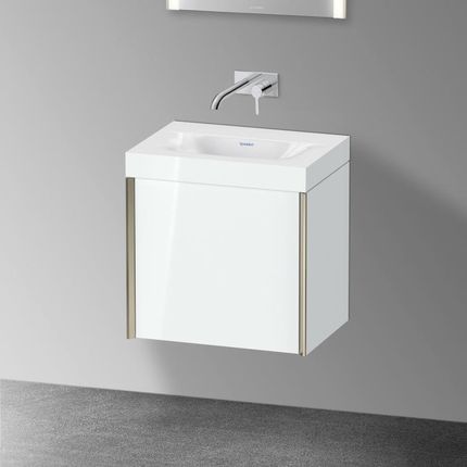 Duravit XViu umywalka toaletowa z szafką pod umywalkę z 1 drzwiami XV4631NB185C