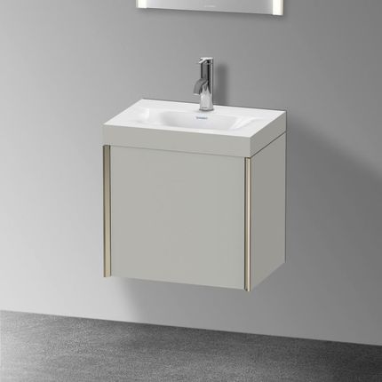 Duravit XViu umywalka toaletowa z szafką pod umywalkę z 1 drzwiami XV4630OB107C