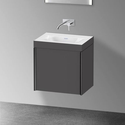 Duravit XViu umywalka toaletowa z szafką pod umywalkę z 1 drzwiami XV4631NB249C