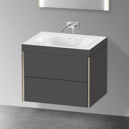 Duravit XViu umywalka z szafką pod umywalkę z 2 szufladami XV4614NB149C