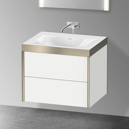 Duravit XViu umywalka z szafką pod umywalkę z 2 szufladami XV4614NB118P