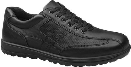 Włoskie Półbuty IMAC 351000 2290/011 Black/Black Sneakersy Czarne