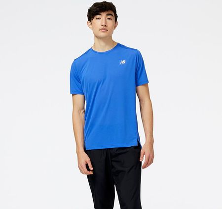 Koszulka męska New Balance MT23222MIB – niebieskie