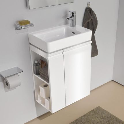 LAUFEN Pro S szafka pod umywalkę toaletową z 1 drzwiami i boczną półką H4830020954751