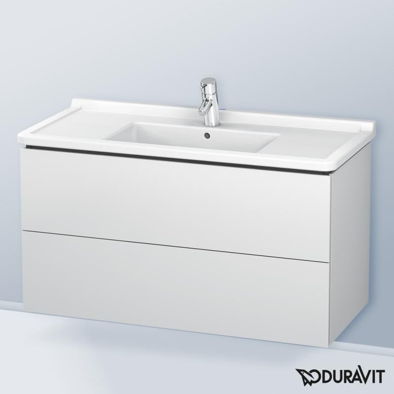 Duravit L-Cube szafka pod umywalkę 2 szuflady LC626601818 - Opinie i ...