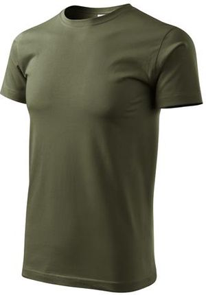 Malfini Heavy New koszulka z krótkim rękawem, oliwkowa, 200g/m2 - Rozmiar:XS