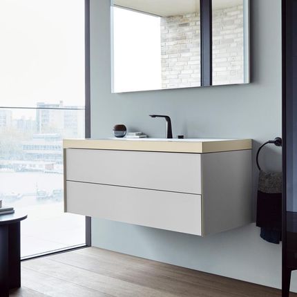 Duravit XViu umywalka z szafką pod umywalkę z 2 szufladami XV4617EB107P