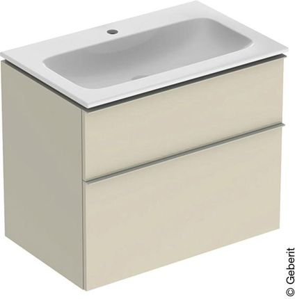 Geberit iCon Slim umywalka z szafką z 2 szufladami 502332JL1