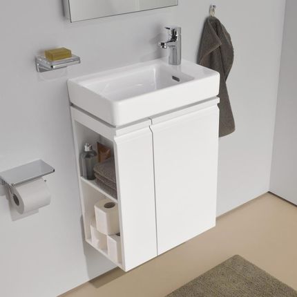 LAUFEN Pro S szafka pod umywalkę toaletową z 1 drzwiami i boczną półką H4830020954631