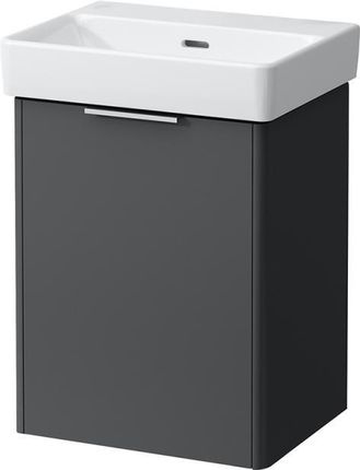 Laufen Pro S umywalka toaletowa z szafką pod umywalkę Base z 1 drzwiami H8159610001091+H4021121102661