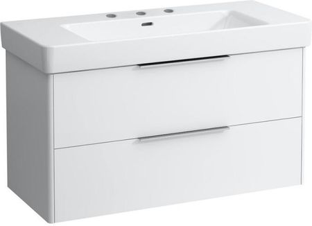 Laufen Pro S umywalka z szafką pod umywalkę Base z 2 szufladami H8139660001081+H4024521102601