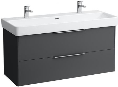 Laufen Pro S podwójna umywalka z szafką pod umywalkę Base z 2 szufladami H8149650001071+H4024921102661