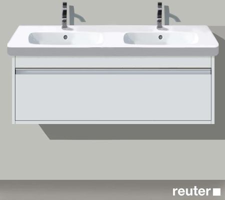 Duravit Ketho szafka pod podwójną umywalkę z 1 szufladą KT666901818