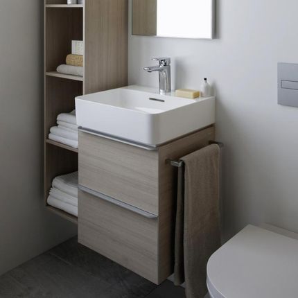 Laufen VAL umywalka toaletowa z szafką pod umywalkę Space z 2 szufladami H8152810001041+H4101021601011