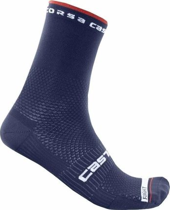 Castelli Rosso Corsa Pro 15 Sock Belgian Blue