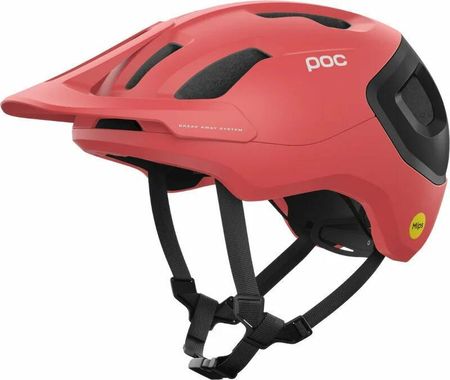 Poc Axion Race Mips Ammolite Coral Uranium Black Matt