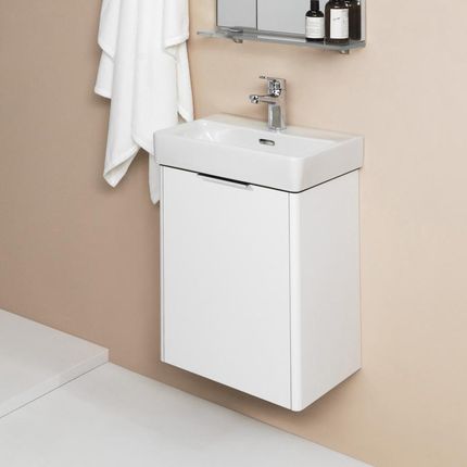 Laufen Pro S umywalka toaletowa z szafką pod umywalkę Base z 1 drzwiami H8159610001041+H4021121102601