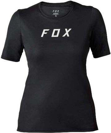 Fox Koszulka Kolarska Z Krótkim Rękawem Ranger Moth Lady Czarny