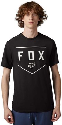 Fox Kolarska Koszulka Z Krótkim Rękawem Shield Czarny