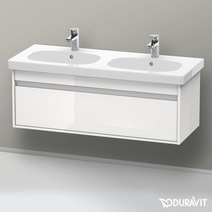 Duravit Ketho szafka pod podwójną umywalkę z 1 szufladą KT666902222