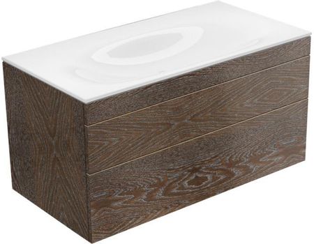 Keuco Edition 400 szafka pod umywalkę wpuszczaną w blat z 2 szufladami 31551860000