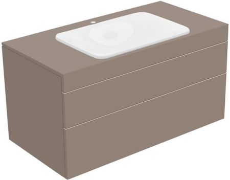 Keuco Edition 400 szafka pod umywalkę wpuszczaną w blat z 2 szufladami 31572370100