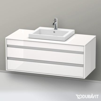 Duravit Ketho szafka pod umywalkę wpuszczaną w blat z 2 szufladami KT675602222