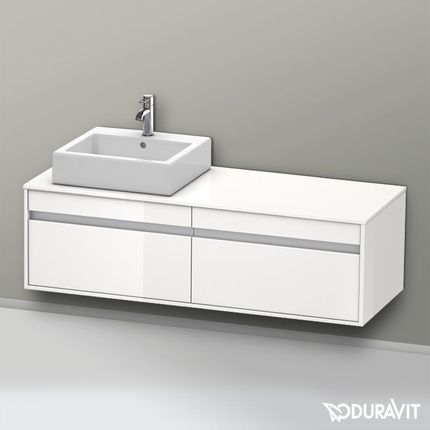 Duravit Ketho szafka pod umywalkę nablatową z 2 szufladami KT6697L2222