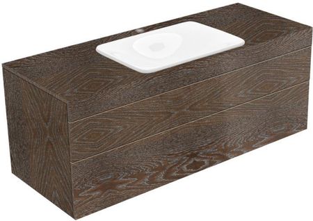 Keuco Edition 400 szafka pod umywalkę wpuszczaną w blat z 2 szufladami 31573860100