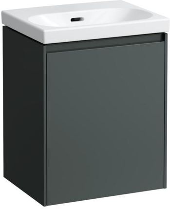 Laufen LUA umywalka toaletowa z szafką pod umywalkę LANI z 1 drzwiami H8150810001091+H4035021122661