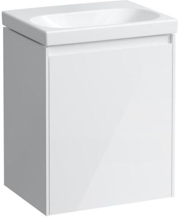 Laufen LUA umywalka toaletowa z szafką pod umywalkę LANI z 1 drzwiami H8150810001421+H4035021122611