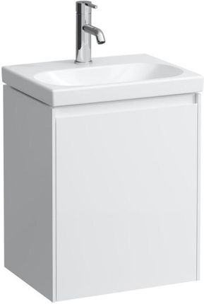 Laufen LUA umywalka toaletowa z szafką pod umywalkę LANI z 1 drzwiami H8150810001561+H4035021122601