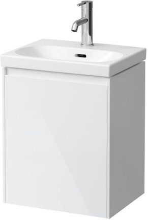 Laufen LUA umywalka toaletowa z szafką pod umywalkę LANI z 1 drzwiami H8150810001041+H4035011122611
