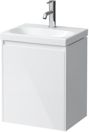 Laufen LUA umywalka toaletowa z szafką pod umywalkę LANI z 1 drzwiami H8150810001561+H4035011122611