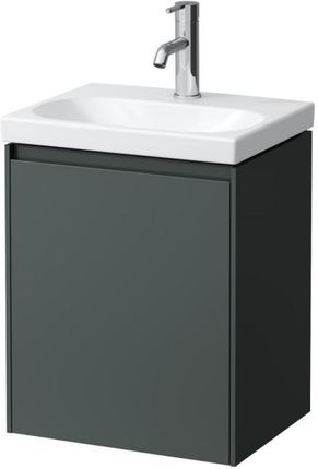 Laufen LUA umywalka toaletowa z szafką pod umywalkę LANI z 1 drzwiami H8150810001561+H4035011122661