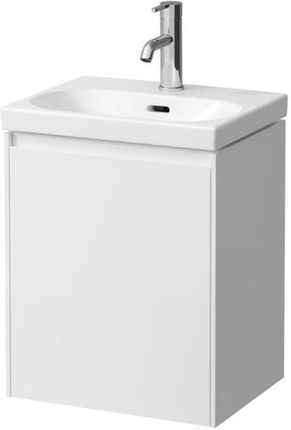 Laufen LUA umywalka toaletowa z szafką pod umywalkę LANI z 1 drzwiami H8150814001041+H4035011122601