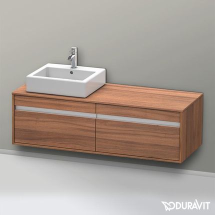 Duravit Ketho szafka pod umywalkę nablatową z 2 szufladami KT6697L7979