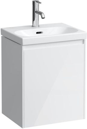 Laufen LUA umywalka toaletowa z szafką pod umywalkę LANI z 1 drzwiami H8150814001041+H4035021122611