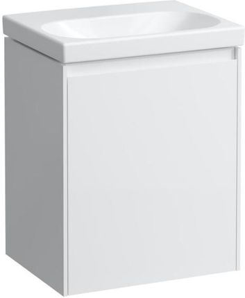 Laufen LUA umywalka toaletowa z szafką pod umywalkę LANI z 1 drzwiami H8150814001421+H4035021122601