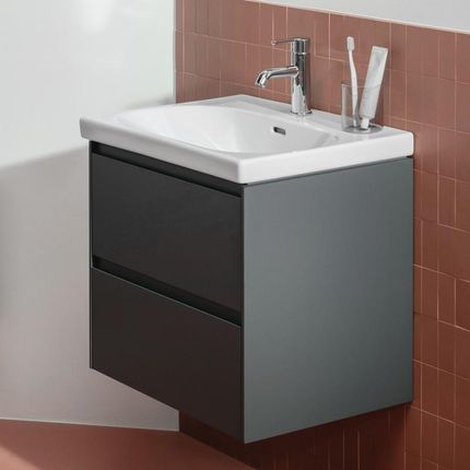Laufen LUA umywalka toaletowa z szafką pod umywalkę LANI z 2 szufladami H8100810001041+H4035121122661