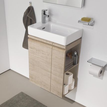 LAUFEN Pro S szafka pod umywalkę toaletową z 1 drzwiami i boczną półką H4830010954791