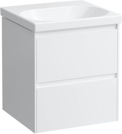 Laufen LUA umywalka toaletowa z szafką pod umywalkę LANI z 2 szufladami H8100810001421+H4035121122601