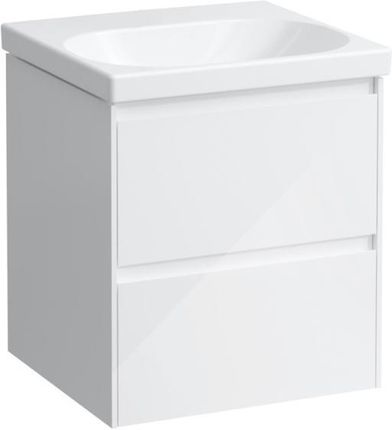 Laufen LUA umywalka toaletowa z szafką pod umywalkę LANI z 2 szufladami H8100810001421+H4035121122611